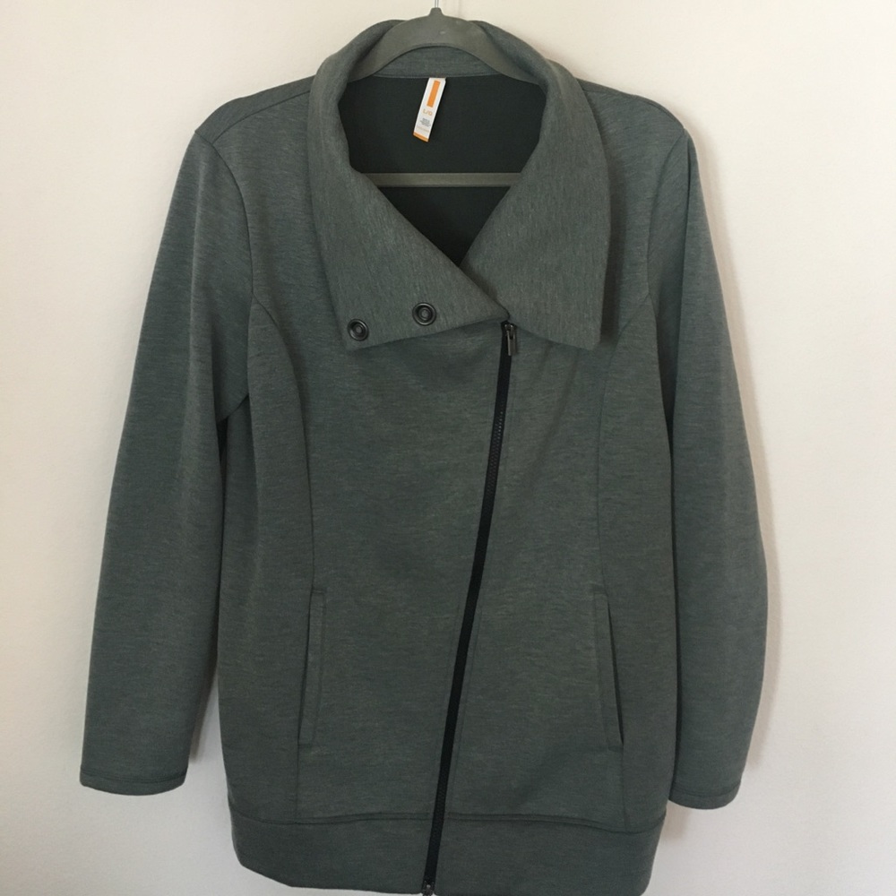 Heathered Sage Green Lucy Jacket